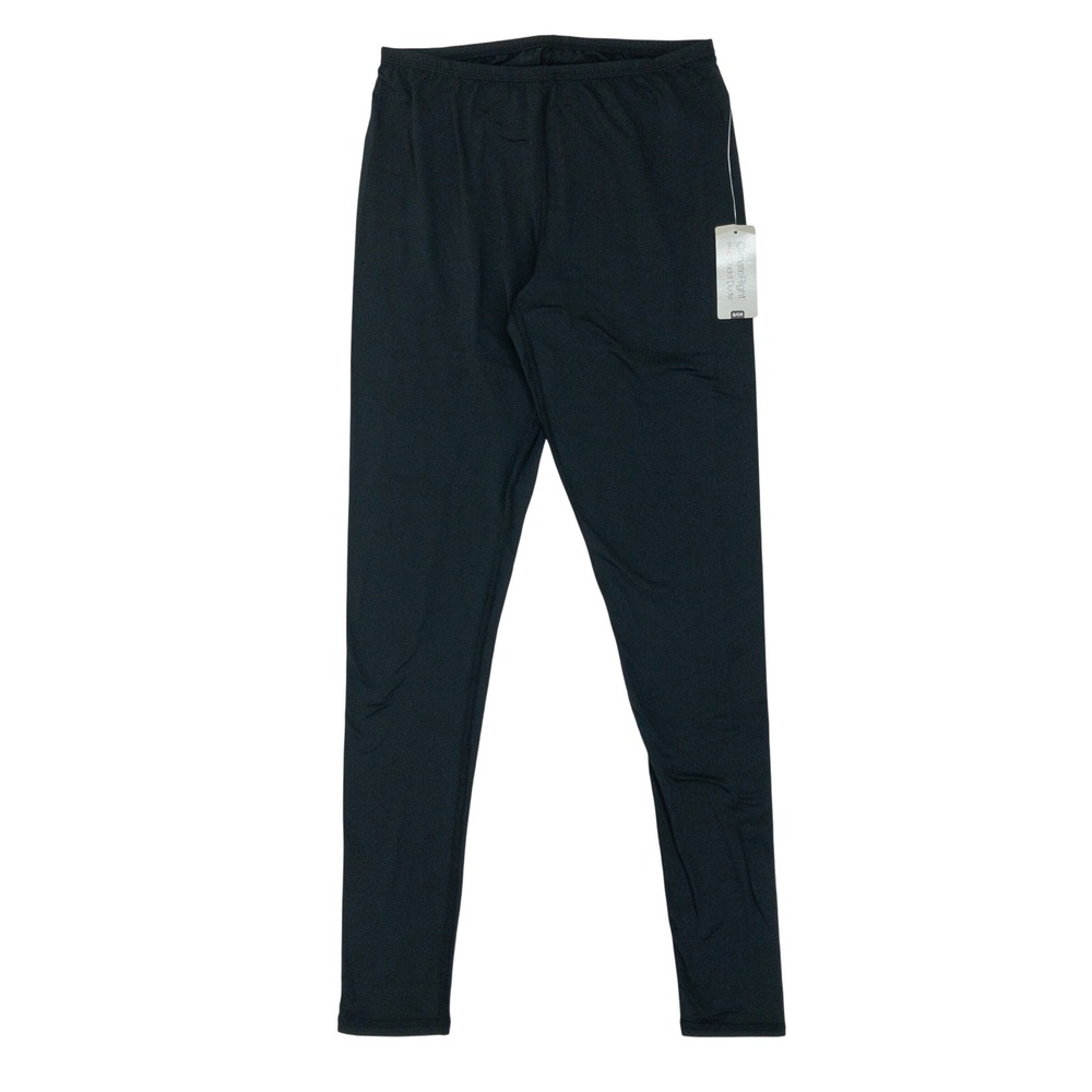 CuddlDuds ClimateRight Leggings Womens Small Black Stretch Microfiber Base Layer
